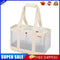 Travel Shoulder Waterproof Foldable Pet Cat Dog Carrier Handbag (Beige L)