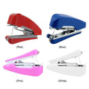 Mini Sewing Machines Portable Needlework Mending Handworking Tools (White)