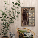 DIY Full Round Drill Diamond Painting Black Cat Mosaic Rhineston