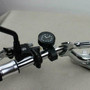 Motorcycle Bike Waterproof Black Dial Handlebar Clock Univ Fast Watch Tool W4T7