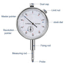 Meter Precise Dial Indicator Gauge Test Gauge Dial & Test Indicators Steel