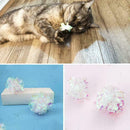 Cat Toys Ball Mylar Crinkle Interactive Colorful Ring X7X2 Pet Play Stuff C5U1