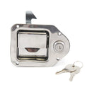 Rear Fixing Cabinet Lock RV Handle Latch Trailer Paddle Door Latch Handle Lock