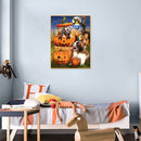 5D DIY Diamond Painting Pumpkin Cats Full Round Drill Mosaic Picture Kit
