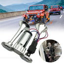 Dual Trumpet Electric Horn Kit for Cars Trucks Trains Lorrys Boat Dual Trumpet