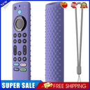 TV Stick Case Remote Protector for Toshiba/Insignia Fire (Lavender Grey)