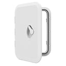 White Deck Plate 270*375mm Access Hatch Cover Marine Boat RV Deck Cover Lid