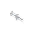 Plastic Reusable Stationery Supplies Drawing Pins Clear Push Pins Push Pins