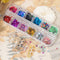 12 Grids Diamond Painting Box Embroidery Rhinestone Beads Storage Organizer #F