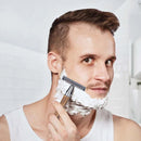 Safety Wet Shaving Beard Edged Razor Men Women Portable Face Shaver with Brush