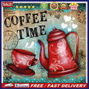 DIY Coffee Time Oil Paint by Numbers Acrylic Drawing Kit Coloring Picture G