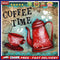 DIY Coffee Time Oil Paint by Numbers Acrylic Drawing Kit Coloring Picture G