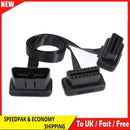 16pin OBD2 Male to Female Splitter Connector Cable for Bluetooth-compatible ELM3