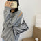 Animal Pattern Women Handbag Street PU Shoulder Underarm Tote Bag (Zebra)