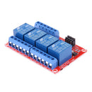 4-Channel 12V Relay Module with Optocoupler H/L Level Triger for Arduino
