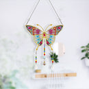 Ornamental Point Drill DIY Crystal Pendent Living Balcony Room Art Decor Bo