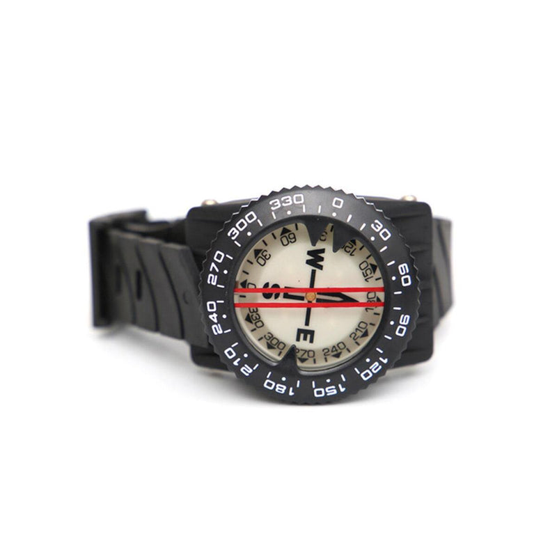 50m Diving Compass Underwater Cave Camping Compass With Wrist Strap Diving Watc&