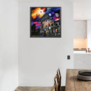 5D Diamond Painting Kit DIY Cosmos Full Round Drill Mosaic Picture (X175)