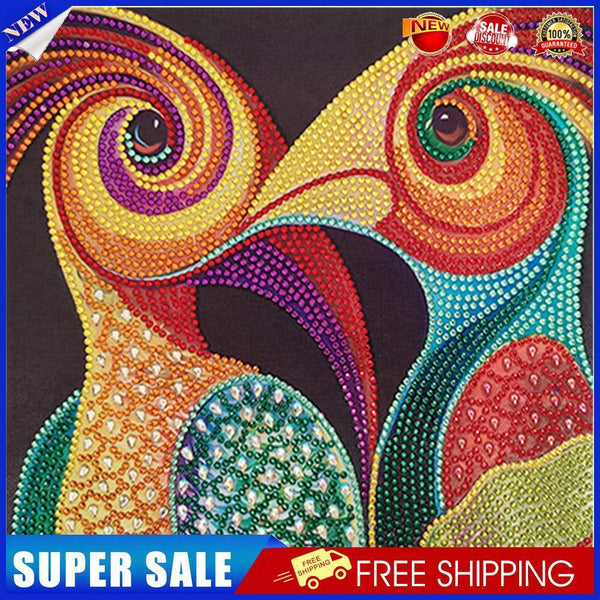 5D DIY Special-shaped Diamond Painting Cross Stitch Embroidery (D1067 Bird)
