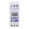 220VAC 16A Din Rail Digital Programmable Timer Switch Relay Timer Control  Newly