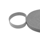1m Durable Self Adhesive Cable Fastener Tape Wire Strap (Gray 100x3cm)