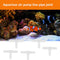 10pcs Tee-Connectors Fish Tank Air Pipe Joint Water Pump Pants Adapter Accessory