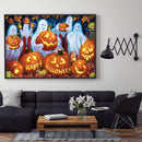 Diamond Painting 5D DIY Pumpkin Ghost Full Round Drill Rhinestone