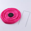 Solar Nylon Lantern Lamp Waterproof Hanging Light Festival Decor (Rose) Newly