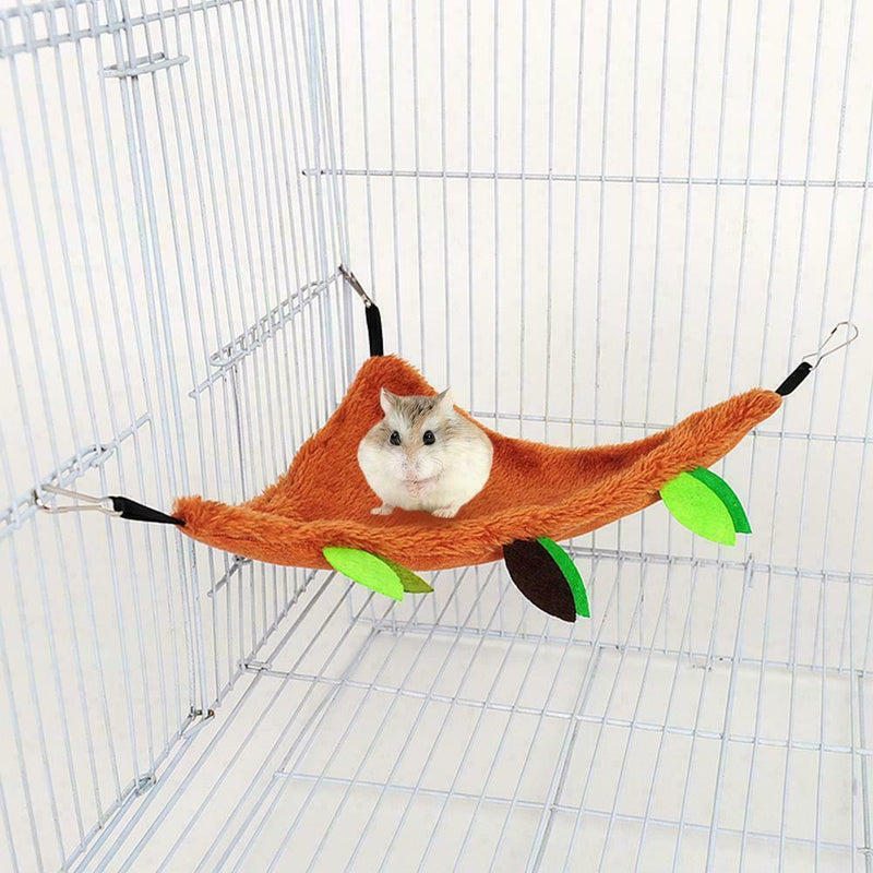 5Pcs Pet Hamster Bird Hanging Swing Hammock Animal Mouse Toys Bed Cage Rope G0Y8