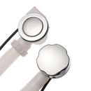Round Pop-Up Connection Waste Pipe Bath Overflow Bathtub Drain Tube Concealed