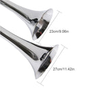 Electric Horn Kit Dual Trumpet Air Horn for Cars Trucks Trains Lorrys Boat