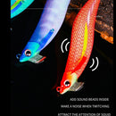 Sinker Lifelike Jigs Octopus Bait Wood Shrimp Lures Squid Hook Fishing Tackle