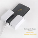 2PCS Wall Mounted Mobile Phone Charging Organizer Storage Stand Rack(White)