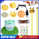 USB Charging Water Play Spray Frog Toddler Baby Bath Swim Pool Cute Toys