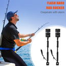 7 Color Indicator LED Carp Fishing Bite Alarm Set Fish Hard Rod Hanger Alar