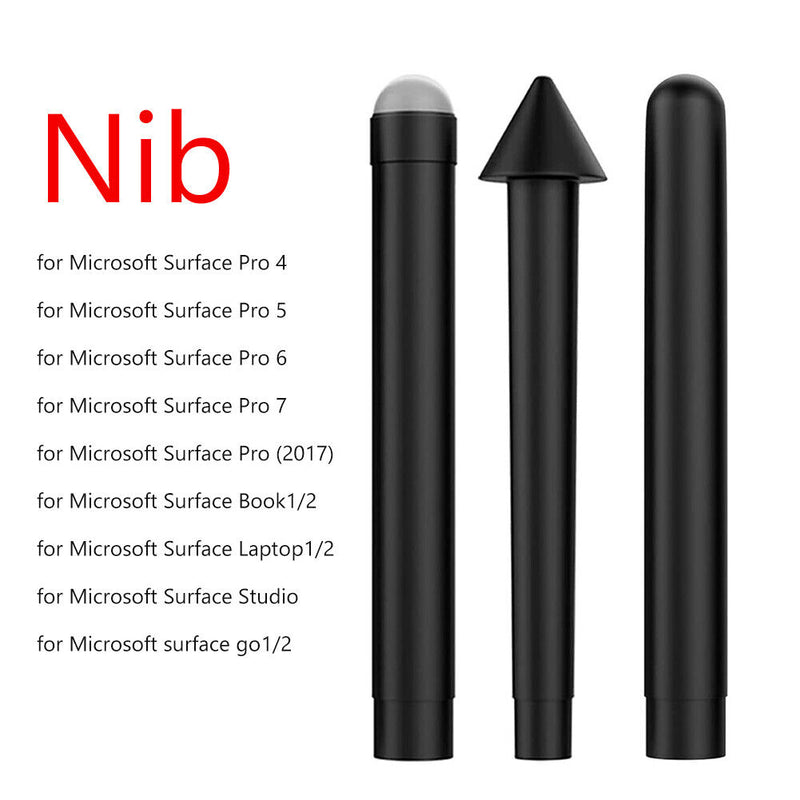 3pcs Pen Tips Stylus Replacement Kit HB 2H H for Microsoft Surface Pro 7 6 Newly