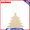 Matefielduk Wooden Mini Christmas Tree, Hanging, Party Decoration, 10