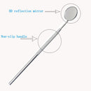 4PCS Set Probe Tweezer Hoe Dentist Tooth Care Kit Dental Mirror Prepared Tool