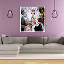 5D DIY Diamond Painting Kits Full Round Drill British Woman Mosaic Picture Decor