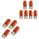 Side Indicator 12V 5W Lamp 501 T10 W5W Amber Orange LED Car Light Bulbs