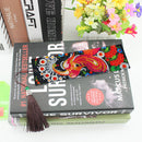 2pcs Diamond Painting Bookmark DIY Peacock Cross Stitch Leather Book Marks