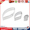 3pcs/set Metal Cookie Cutters Biscuit Mold Leaves Fondant Cake Mould