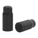 2x Bicycle Presta Tire Valve Cap Aluminum Alloy Bike Valve Cover (Black) Newly