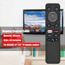 Silicone Remote Control Protective Case for REALME 32/43 in TV (Black)