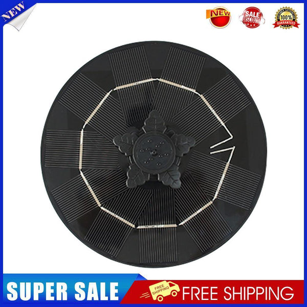 Solar Rotating Petal Fountain Pool Adjustable 3 Gear Floating Water Nozzle