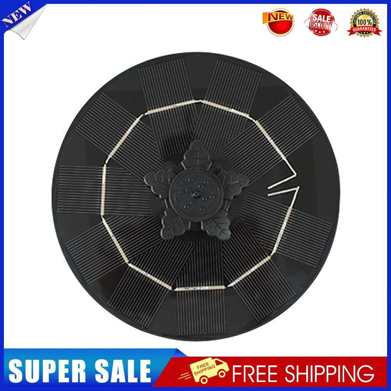 Solar Rotating Petal Fountain Pool Adjustable 3 Gear Floating Water Nozzle