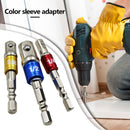 3pcs Hex Drill Bit Socket Adapter Electric Impact Driver Conversion Bar Newly