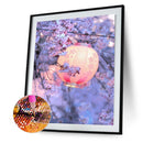 Handmade Art Mosaic 5D DIY Full Round Drill Kit Diamond Painting Cherry Bloss