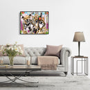 Frameless DIY Dog Cat Home Painting By Numbers Digital Picture Craft Wall Decor