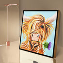 5D Full Drill Diamond Painting Animal Yak Rhinestone Bead Mosaic (B2292) Newly